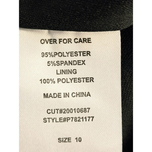 NWT Premier Amour Sequin Wrap Party Dress Cocktail Size 10 Red, Cranberry Gold - Picture 8 of 11